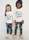 <p>oldnavy.gap.com</p><p><strong>$14.99</strong></p><p><a href="https://go.redirectingat.com?id=74968X1596630&url=https%3A%2F%2Foldnavy.gap.com%2Fbrowse%2Fproduct.do%3Fpid%3D498758012%26cid%3D3011274%26pcid%3D1189220%26vid%3D1%26nav%3Dmeganav%253AFamily%2BPajamas%253A%253A%23pdp-page-content&sref=https%3A%2F%2Fwww.goodhousekeeping.com%2Fholidays%2Fchristmas-ideas%2Fg4946%2Fmatching-family-christmas-pajamas%2F" rel="nofollow noopener" target="_blank" data-ylk="slk:Shop Now;elm:context_link;itc:0;sec:content-canvas" class="link ">Shop Now</a></p><p>Keep the little ones nice and snuggly in these 100% cotton PJs. Available up to size 6T, reviewers say they are adorable and fit great. </p>