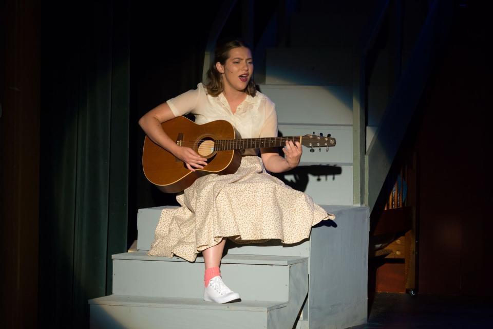 Sydney Smith Martin stars in the Thalian Association's production of "Dogfight" at the Hannah Block Historic USO in Wilmington.
