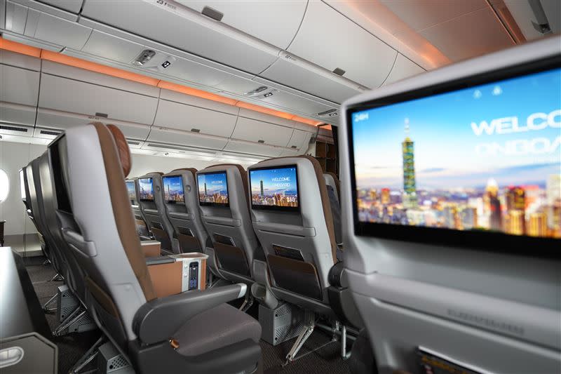 台北－西雅圖航線以Airbus新世代客機A350執飛。（圖／星宇航空提供）
