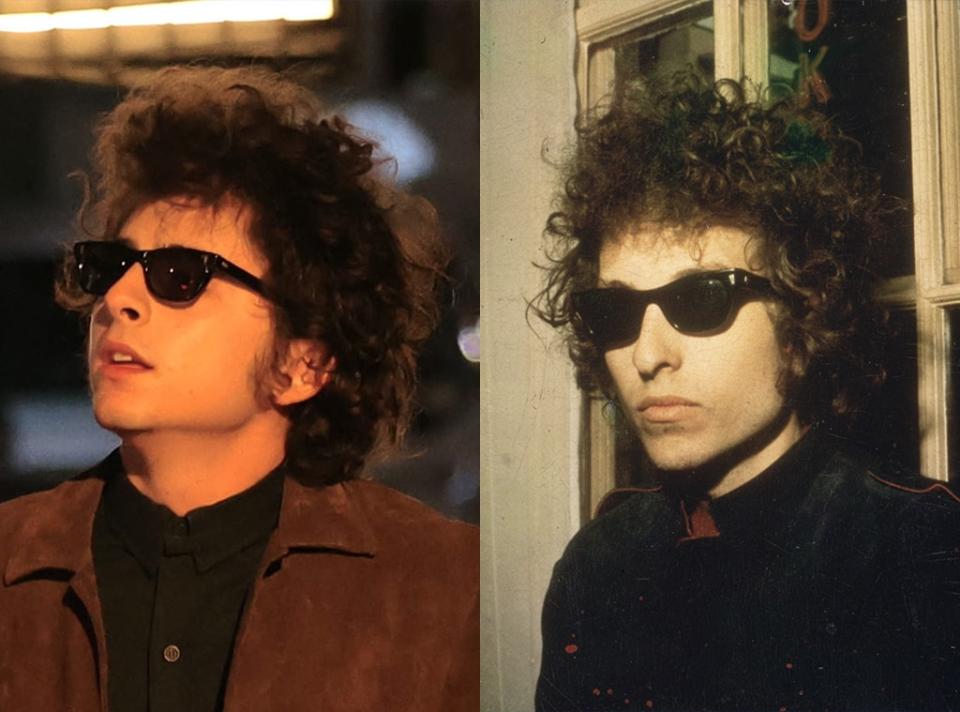 Timothée Chalamet, Bob Dylan