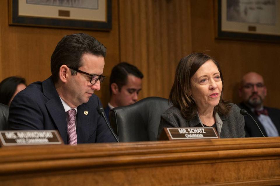 An oversight hearing to examine fentanyl in Native communities, focusing on the Federal response to the growing crisis. (Official U.S. Senate photo by David Rogowski)