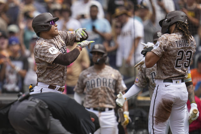 Fernando Tatis Jr., Juan Soto hit consecutive home runs as Padres beat  Giants 7-3