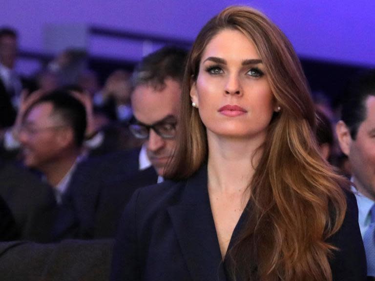 Hope Hicks: Donald Trump's communications director 'told President emails would never get out'