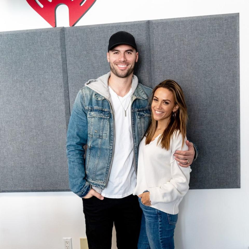 Mike Caussin and Jana Kramer