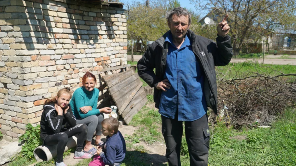 Andriy Tesniuk's family from Fedorivka returned to the village from Poland <span class="copyright">Kristina Berdynskykh</span>