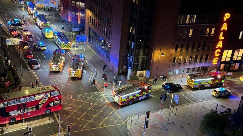 Fire engines in Watford