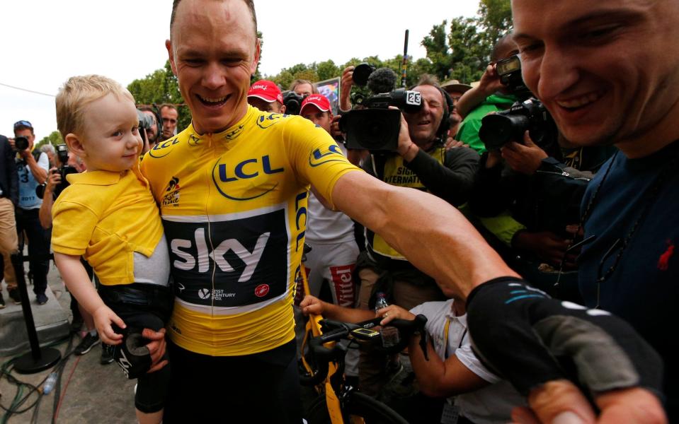 Chris Froome - Credit:  AP