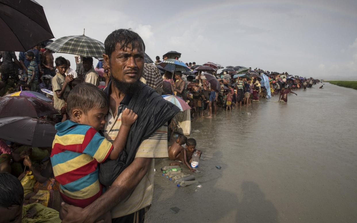 Over 600,000 Rohingya have fled Burma since August - Getty Images AsiaPac