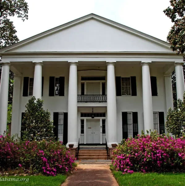 Magnolia Grove, built in Greensboro, Alabama, in Hale County, is an example of temple-style Greek revival architecture that will be on display this weekend, Saturday and Sunday June 10-11, as part of the city's bicentennial tour of homes.