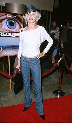 Cameron Diaz at the Egyptian Theatre premiere of Artisan's Requiem For A Dream