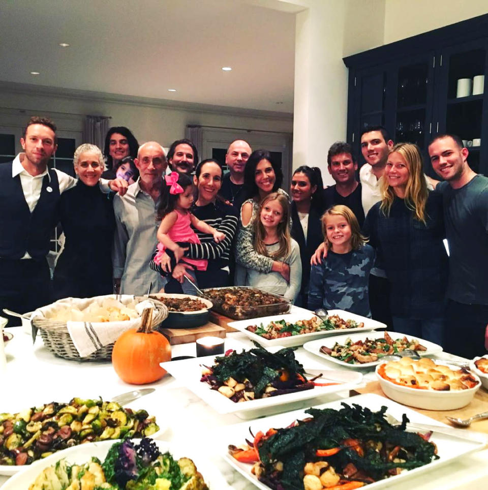 Gwyneth Paltrow’s Thanksgiving spread 