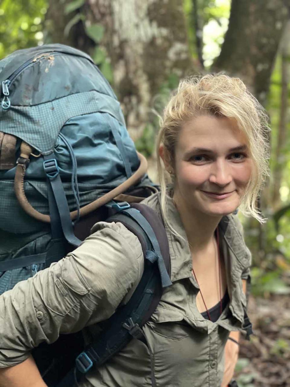 Lucy hopes her trek will encourage people to take a greater interest in preserving the earth’s protected wilderness. (Michael McDonald/PA Real Life)