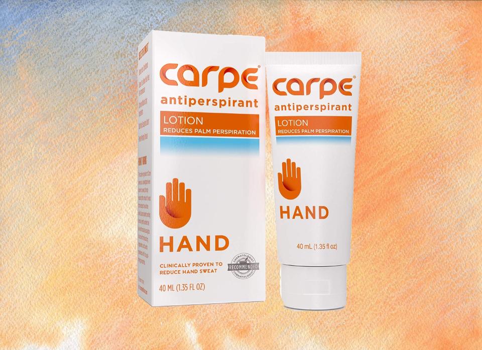 Carpe Antiperspirant Hand Lotion. (Photo: Amazon)