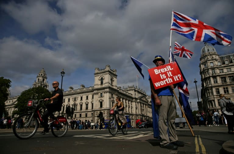 A YouGov poll in July found that 42 percent of Britons favour a referendum on the terms of the Brexit deal -- against 40 percent opposed