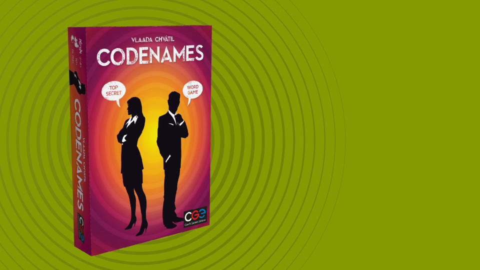 Codenames on a green background