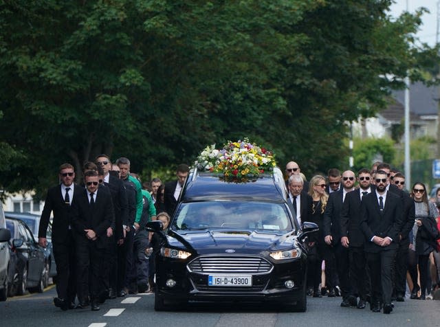 Eoin and Dylan Fitzpatrick funeral