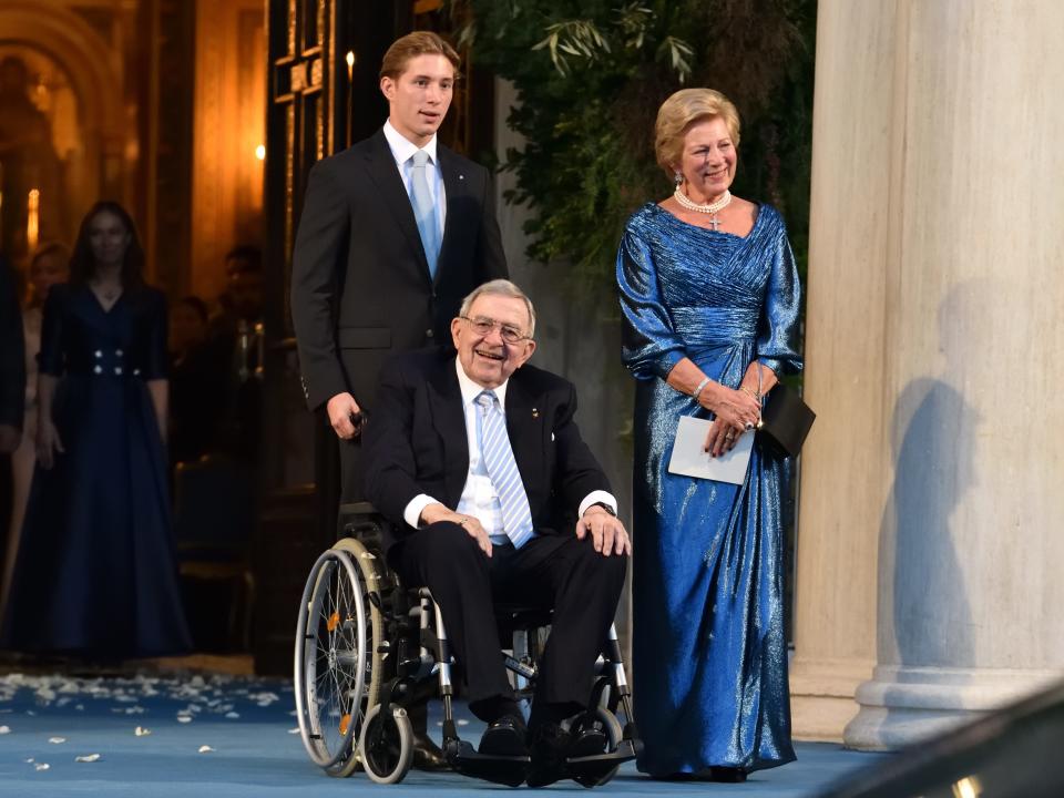 Prince Constantine Alexios, Queen Anne-Marie, and King Constantine