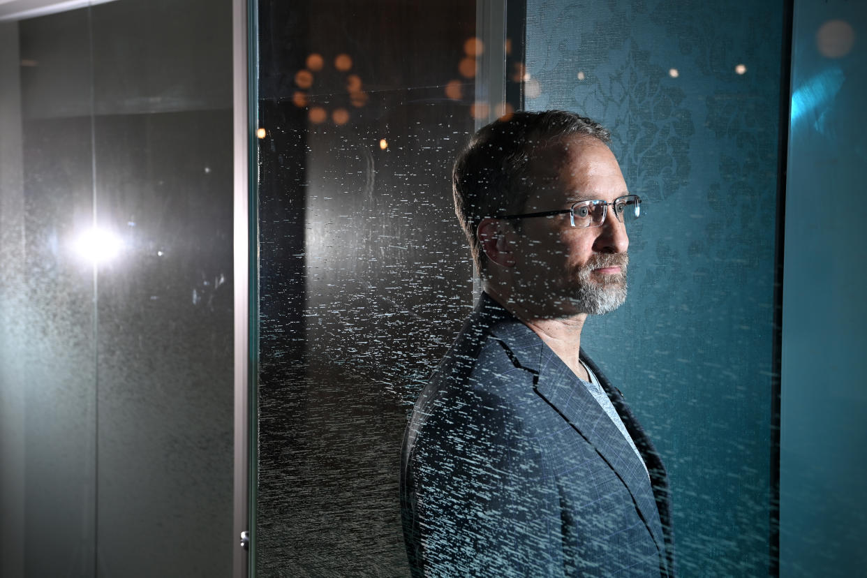 WASHINGTON, DC - AUGUST 22: Peiter Zatko, who is also known as Mudge poses for a portrait on Monday August 22, 2022 in Washington, DC. He has worked for Google and Twitter. (Photo by Matt McClain/The Washington Post via Getty Images)