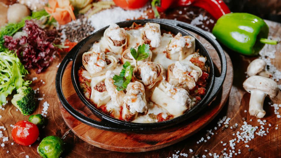 Central Asia's take on East Asian dumplings. - phanira/Shutterstock