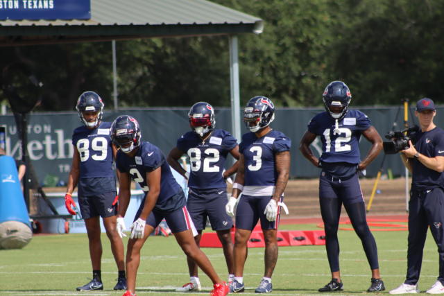 Texans' receiving corps pulling up the rear in Pro Football Focus rankings