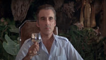 <p> Movie fans and <em>Goldeneye 64</em> players alike understand why Christopher Lee’s Francisco Scaramanga is best remembered in <em>The Man With The Golden Gun.</em> One shot with that mythical pistol is all that was needed to dispatch of whomever he was hired to take care of. Scaramanga also carried the distinction of having a third nipple, which made this iconic killer easy to identify on a beach. </p>