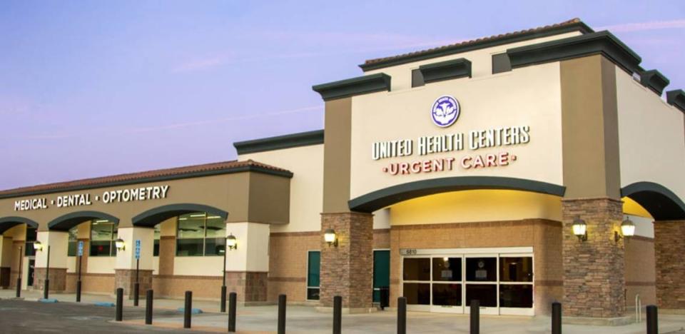 Una de las instalaciones más nuevas de United Health Centers es esta oficina que abrió en marzo de 2020 en las avenidas Herndon y Milburn, en el noroeste de Fresno. Es una de las dos docenas de clínicas que la organización opera en los condados de Fresno, Kings y Tulare. United Health Centers