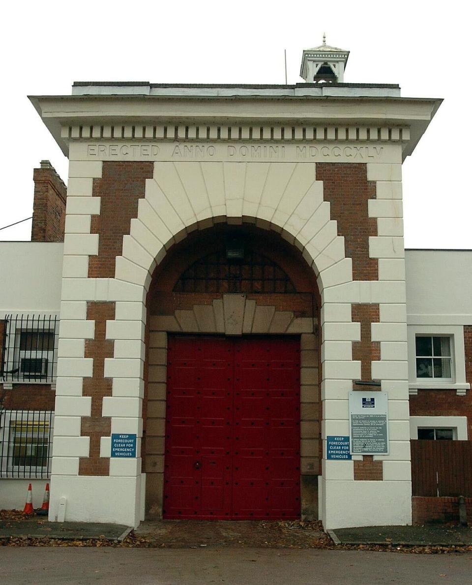 The Young Offenders Institution in Aylesbury. HMYOI Aylesbury.