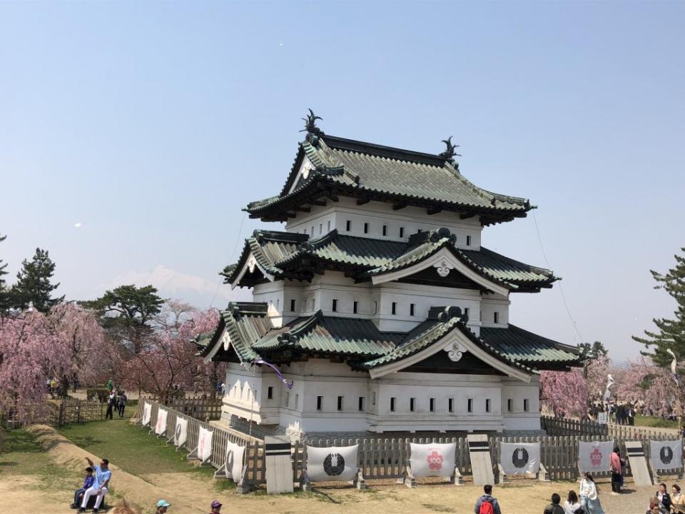 弘前公園是日本東北地區最具盛名的賞櫻名所。