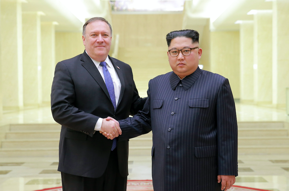 <em>US Secretary of State Mike Pompeo has met with the North Korean leader twice this year (Rex)</em>