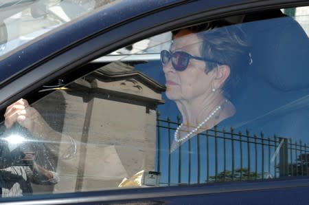 FILE PHOTO: Viviane Lambert returns to Sebastopol Hospital in Reims