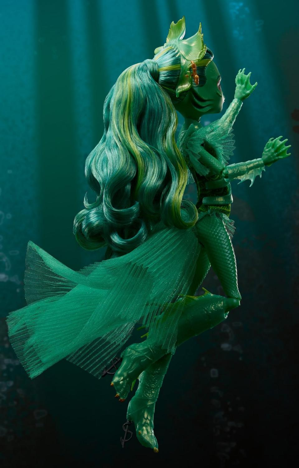 Creature from the Black Lagoon Monster High doll photo in CGI water