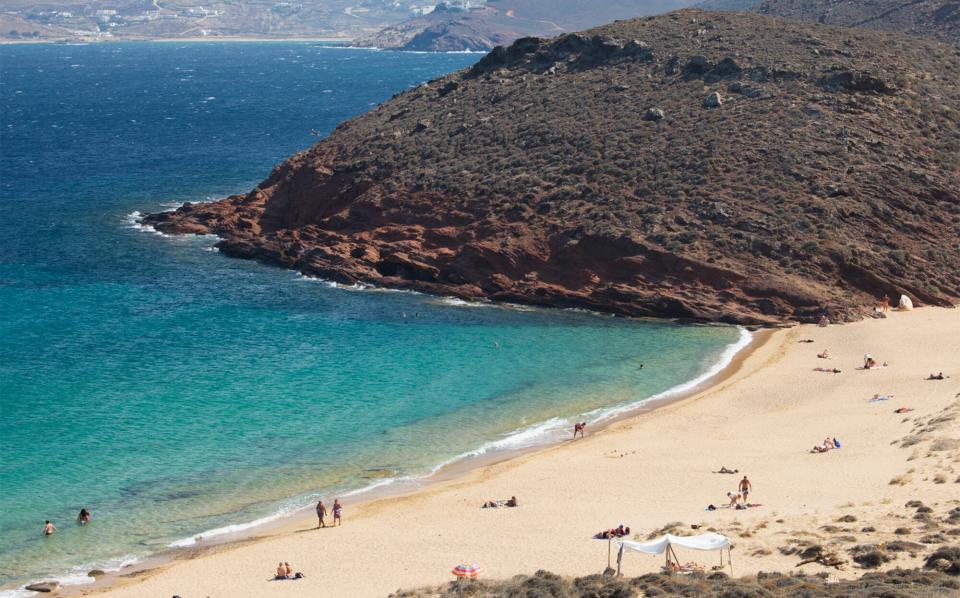 Agios Sostis beach, Mykonos