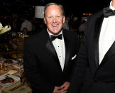 <p>Former White House press secretary Sean Spicer at the Governors Ball. (Photo: Kevin Winter/Getty Images) </p>