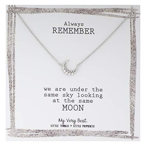 <p><strong>My Very Best</strong></p><p>amazon.com</p><p><strong>$4.99</strong></p><p>Perfect for a long-distance love, this pendant is a sweet reminder that you two will always be connected. The message on the card is also a beautiful way of showing them your love, even when you're far apart. </p>