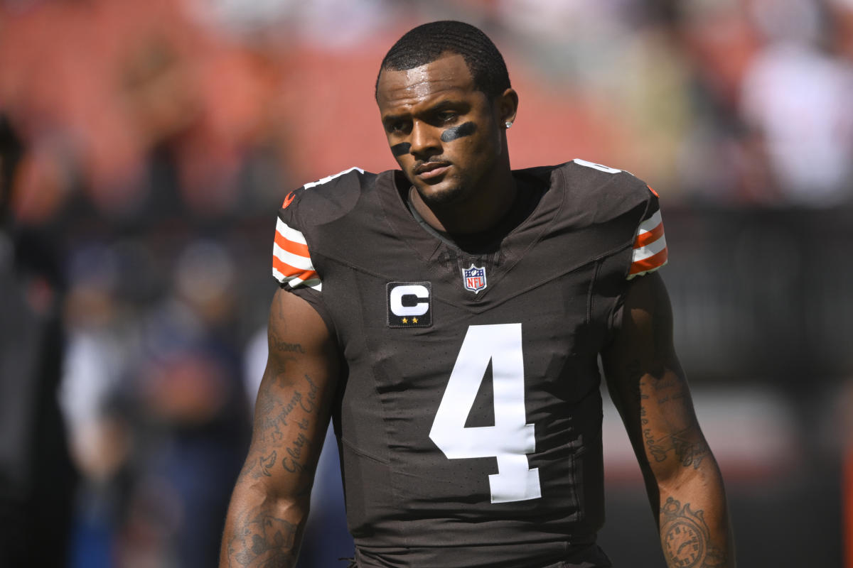 Now that Deshaun Watson isn’t performing on the field, will the Browns finally care about what he allegedly does off it?