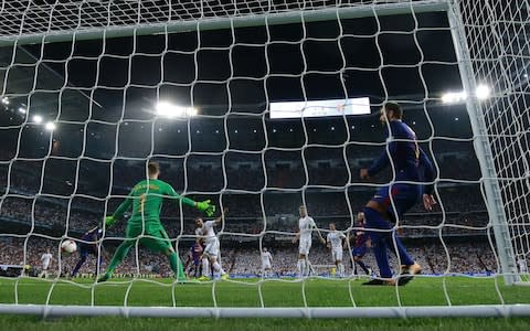 Karim Benzema of Real Madrid  - Credit: GETTY IMAGES