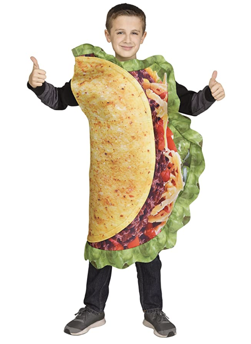 Kids Realistic Taco Costume Standard