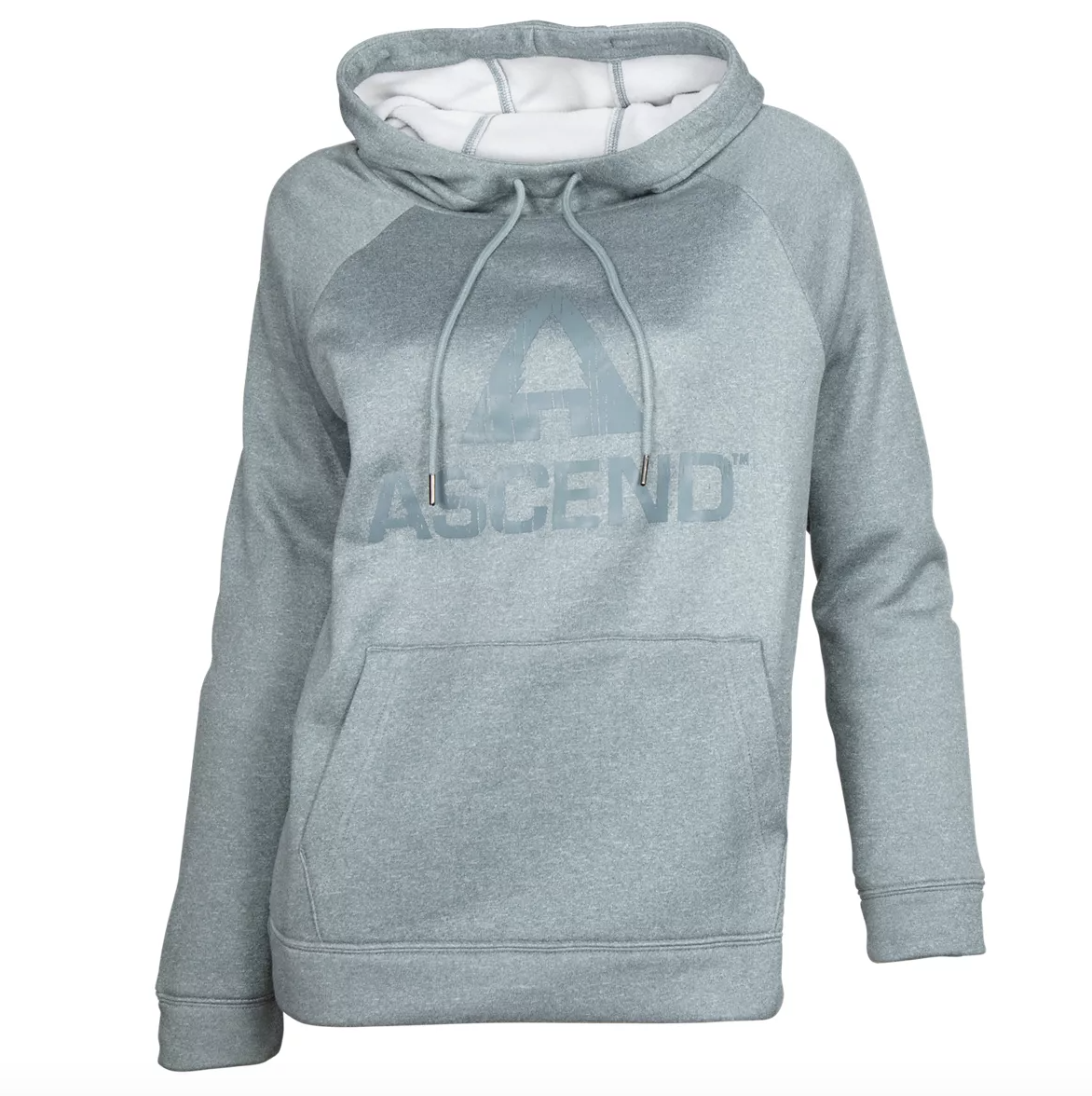 Ladies' Ascend Recycled Logo Raglan Hoodie