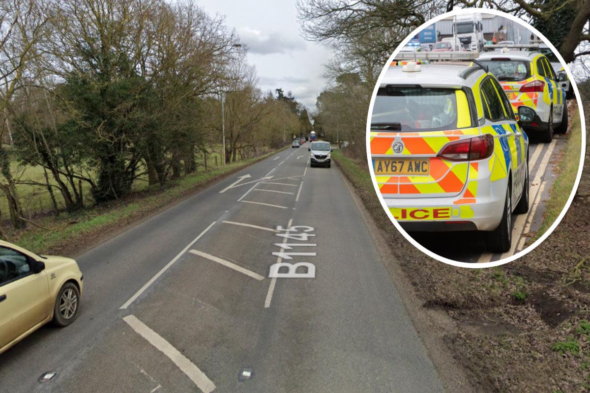 A cyclist has been put in hospital after a hit-and-run near King's Lynn <i>(Image: Google/ Charlotte Bond)</i>