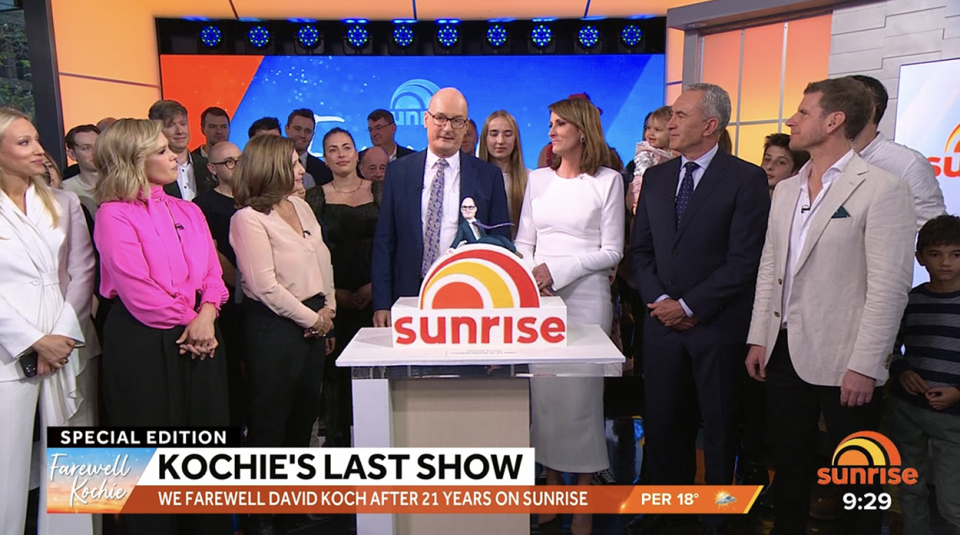 Kochie's last day