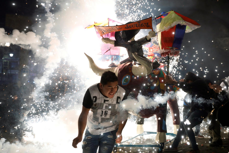 FOTOS: Tultepec, el lugar de México de los toros en llamas