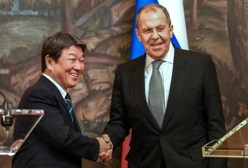 Russian Foreign Minister Sergei Lavrov said talks were 'constructive and substantial'