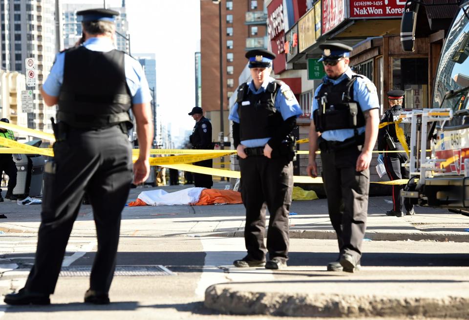 Toronto: Police name suspect in van attack that killed at least 10 as Alek Minassian