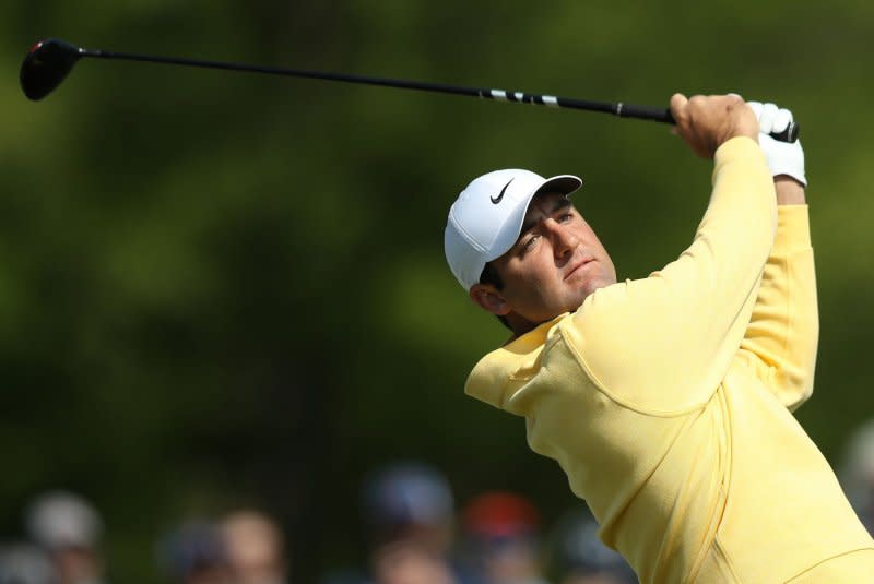 World No. 1 Scottie Scheffler is the favorite to win the Tour Championship. File Photo by Aaron Josefczyk/UPI