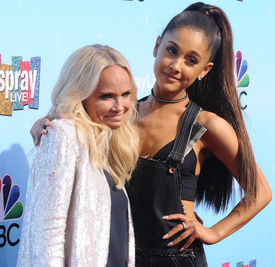 Kristin Chenoweth and Ariana Grande