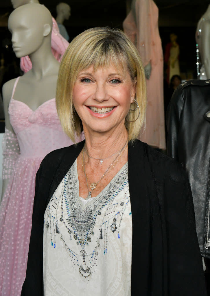 Olivia Newton-John, pictured in October 2019, died in August. (Photo: Rodin Eckenroth/Getty Images)