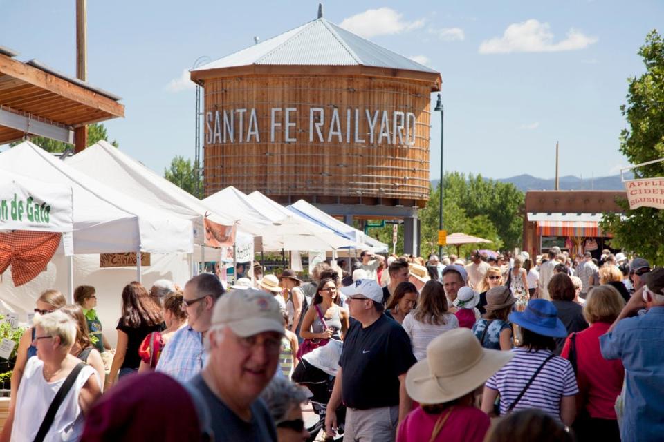 Santa Fe Railyard is a hotspot for drinking and dining (Getty Images)