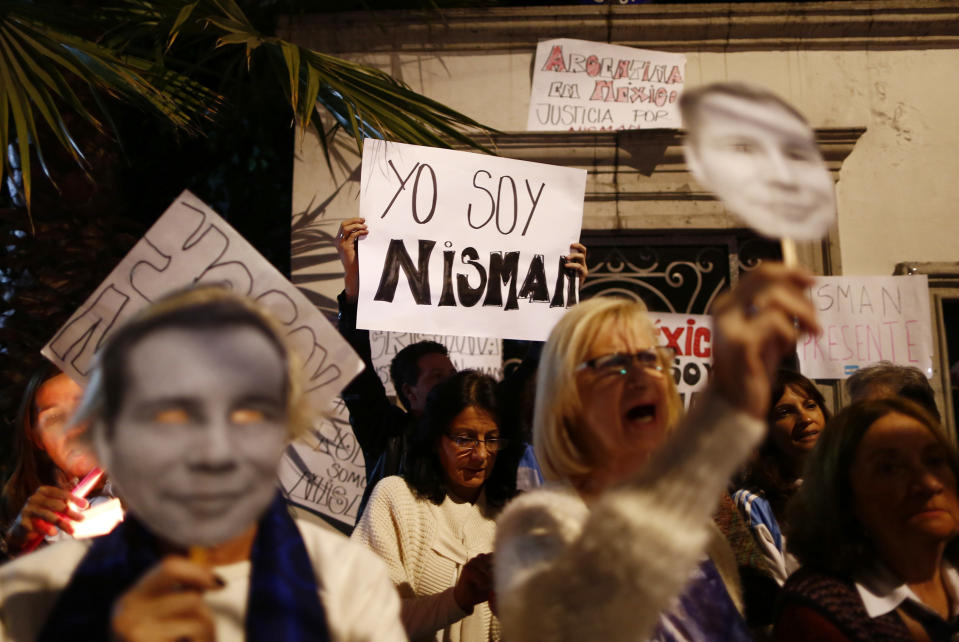 nisman protest