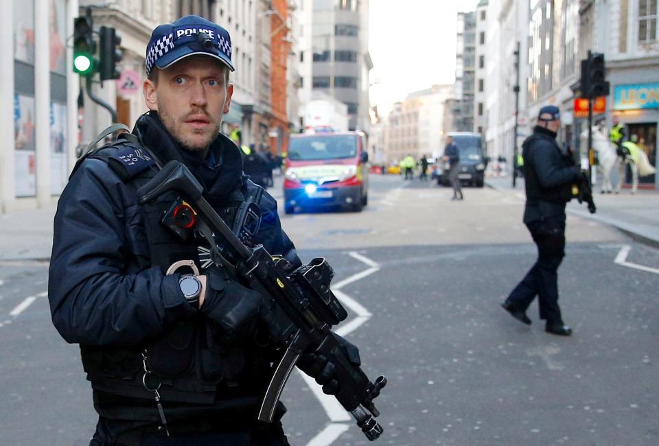 London Bridge armed police