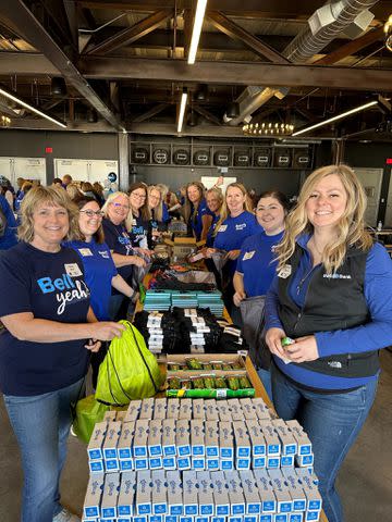 <p>Bell Bank</p> Bell Bank partnered with nonprofit SixDegrees.org, founded by Kevin Bacon, in a Fargo, N.D., activation for the 40th anniversary of Footloose. Bank volunteers stuffed 1,000 backpacks with essential supplies for those in need. Kits were distributed through Bell’s locations in North Dakota, Minnesota, Arizona and Kentucky.